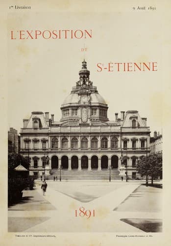Tapa de L'exposition de Saint-Étienne