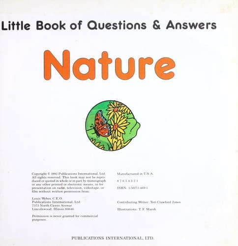 Tapa de Nature