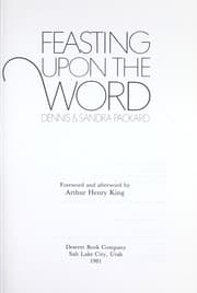 Tapa de Feasting upon the word