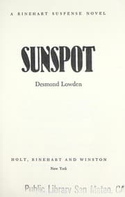 Tapa de Sunspot