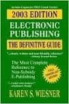 Tapa de Electronic publishing
