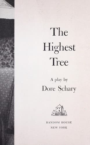 Tapa de The highest tree, a play