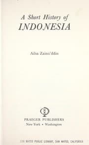 Tapa de A short history of Indonesia