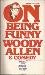 Tapa de On Being Funny Woody Allen And Comedy