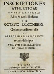 Tapa de Inscriptiones athleticae nvper repertae