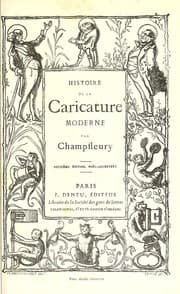 Tapa de Histoire de la caricature moderne