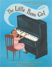 Tapa de The little piano girl