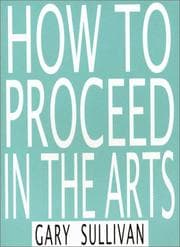 Tapa de How To Proceed in the Arts