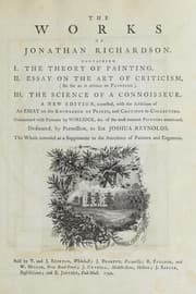 Tapa de The works of Jonathan Richardson