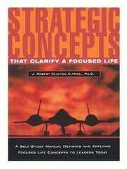Tapa de Strategic Concepts That Clarify a Focused Life
