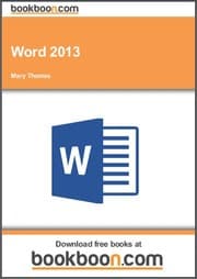 Tapa de Word 2013