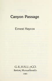 Tapa de Canyon passage