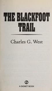 Tapa de The Blackfoot trail