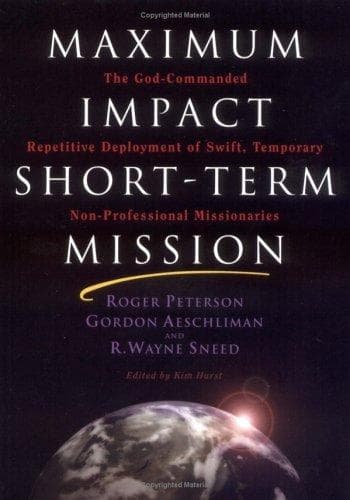 Tapa de Maximum Impact Short-Term Mission
