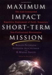 Tapa de Maximum Impact Short-Term Mission