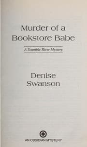 Tapa de Murder of a bookstore babe