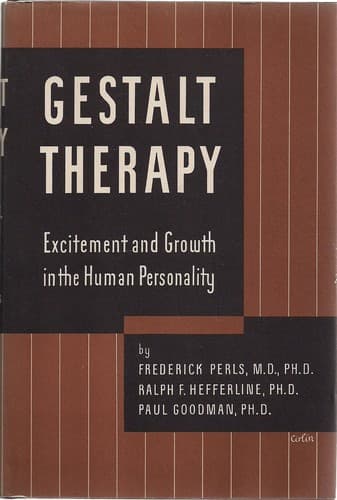 Tapa de Gestalt Therapy