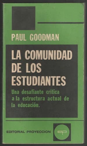 Tapa de La Comunidad de los Estudiantes