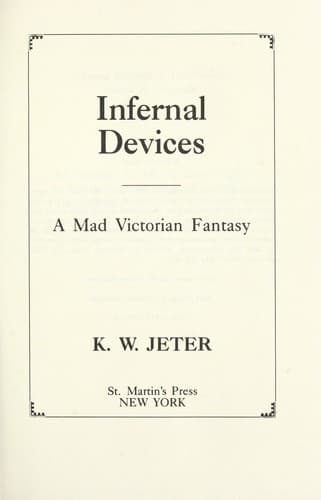 Tapa de Infernal Devices