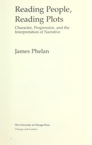 Tapa de Reading people, reading plots