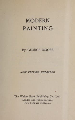 Tapa de Modern painting