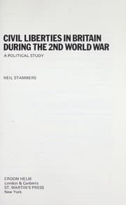 Tapa de Civil liberties in Britain during the 2nd World War