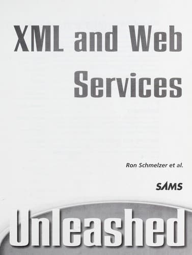 Tapa de XML and Web services unleashed