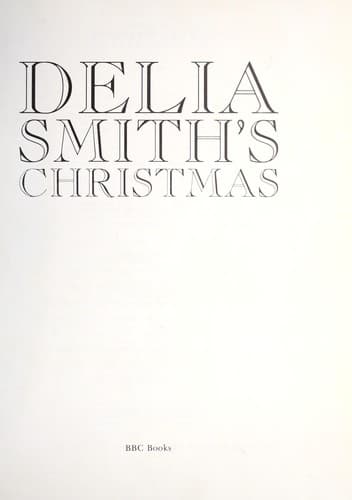 Tapa de Delia Smith's Christmas