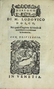 Tapa de Dialogo di m. Lodovico Dolce