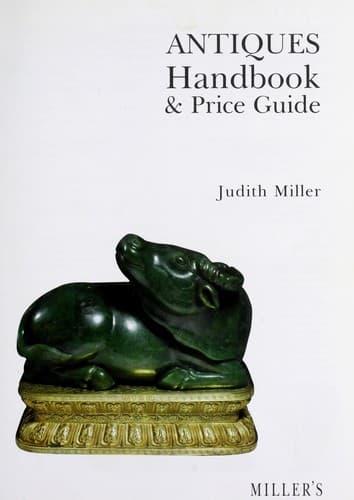 Tapa de Antiques handbook & price guide