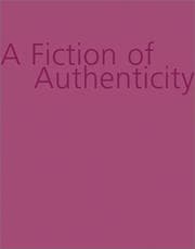 Tapa de A fiction of authenticity