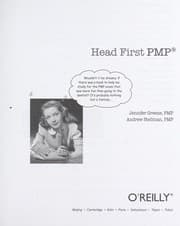 Tapa de Head first PMP