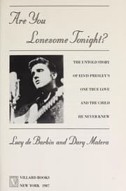 Tapa de Are you lonesome tonight?