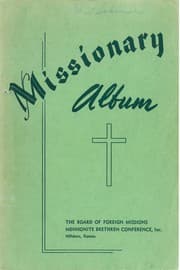 Tapa de Missionary Album