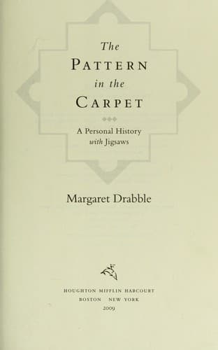 Tapa de The pattern in the carpet