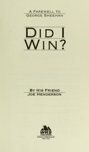 Tapa de Did I win?