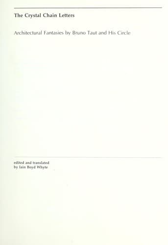 Tapa de The Crystal Chain letters