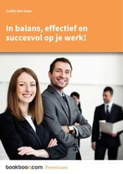 Tapa de In balans, effectief en succesvol op je werk!