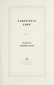 Tapa de Lisette's list