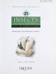 Tapa de Insects and Other Invertebrates (World of Animals (Danbury, Conn.), V. 21-30.)