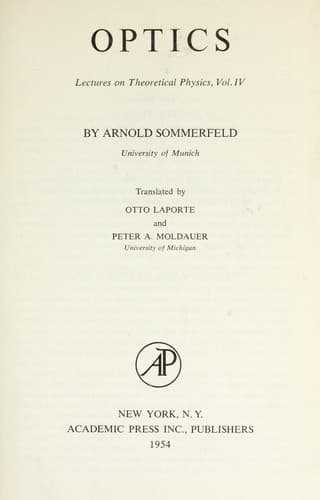 Tapa de Vorlesungen über theoretische Physik