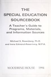 Tapa de The special education sourcebook