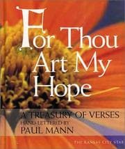 Tapa de For Thou Art My Hope