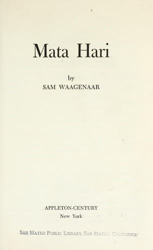 Tapa de Mata Hari
