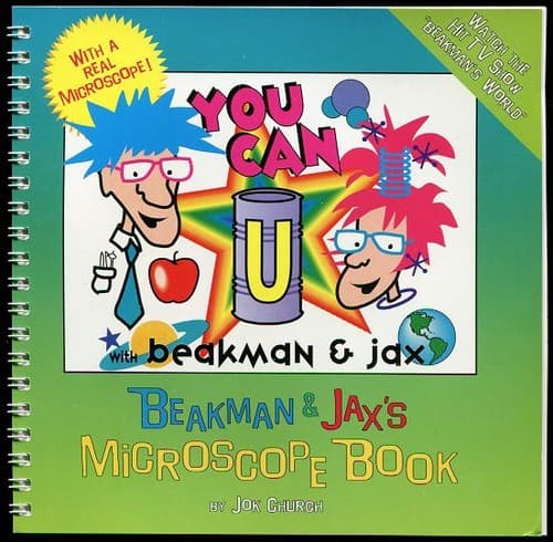 Tapa de Beakman & Jax's Microscope Book