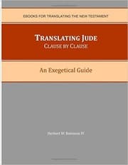 Tapa de Translating Jude Clause By Clause