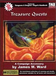 Tapa de Treasure Quests (d20 System)