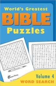 Tapa de World's Greatest Bible Puzzles Volume 4 Word Search
