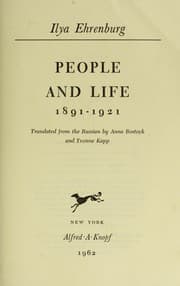 Tapa de People and life, 1891-1921