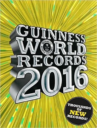 Tapa de Guinness World Records 2016